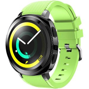 Strap-it Samsung Gear Sport silicone band (lichtgroen)