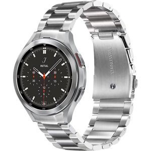 Strap-it Samsung Galaxy Watch 4 Classic 42mm titanium bandje (zilver)