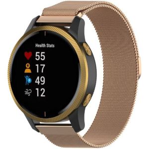 Strap-it Garmin Vivomove HR Milanese band (rosé goud)