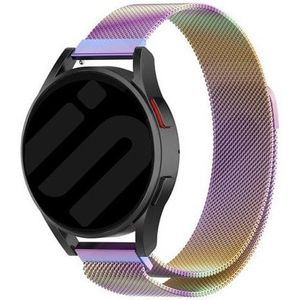 Strap-it Samsung Galaxy Watch 6 - 44mm Milanese band (regenboog)