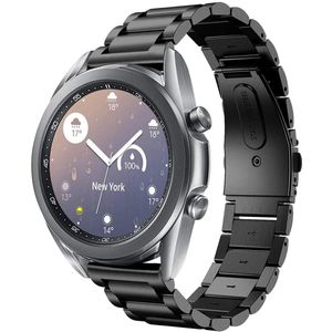 Strap-it Samsung Galaxy Watch 3 41mm titanium bandje (zwart)