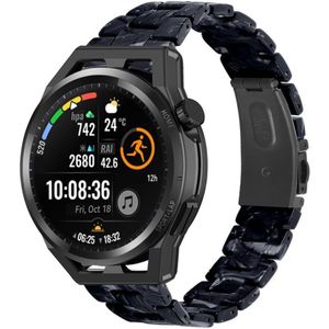 Strap-it Huawei Watch GT resin band (zwart/wit)
