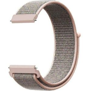 Strap-it Withings ScanWatch 2 - 38mm nylon band (pink sand)