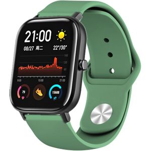 Strap-it Xiaomi Amazfit GTS sport band (legergroen)