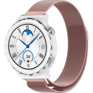 Strap-it Huawei Watch GT 3 Pro 43mm Milanese band (roze)