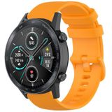 Strap-it Honor Magic Watch 2 luxe siliconen bandje (oranje)