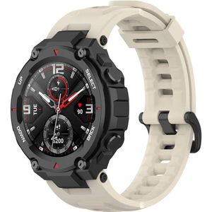 Strap-it Amazfit T-Rex (Pro) siliconen bandje (beige)
