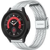 Strap-it Samsung Galaxy Watch 5 Pro roestvrij stalen band (zilver)