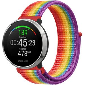 Strap-it Polar Unite nylon band (regenboog)