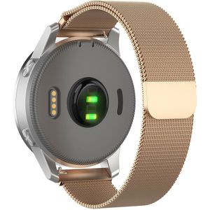 Strap-it Withings ScanWatch 2 - 38mm Milanese band (rosé goud)