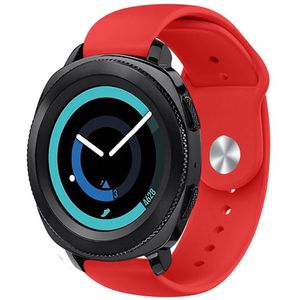 Strap-it Samsung Gear Sport sport bandje (rood)