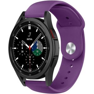 Strap-it Samsung Galaxy Watch 4 Classic 46mm sport band (paars)
