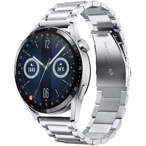 Strap-it Huawei Watch GT 3 46mm titanium bandje (zilver)