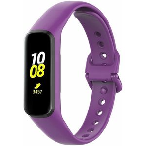 Strap-it Samsung Galaxy Fit 2 siliconen bandje (paars)