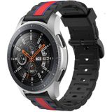 Strap-it Samsung Galaxy Watch 46mm Special Edition band (zwart/rood)