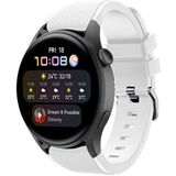 Strap-it Huawei Watch 3 (Pro) siliconen bandje (wit)