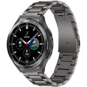 Strap-it Samsung Galaxy Watch 4 Classic 46mm titanium bandje (grafiet)