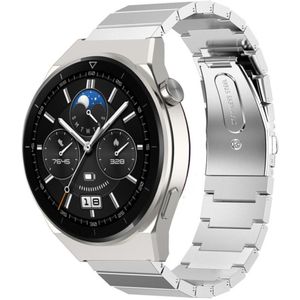 Strap-it Huawei Watch GT 3 Pro 46mm metalen bandje (zilver)