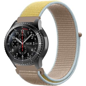 Strap-it Samsung Galaxy Watch 46mm nylon band (camel)
