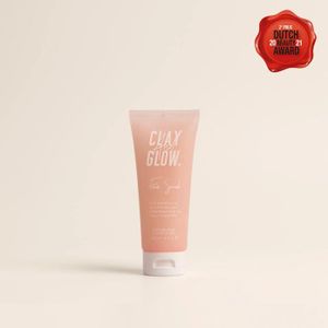 Clay And Glow AHA citric acid face scrub