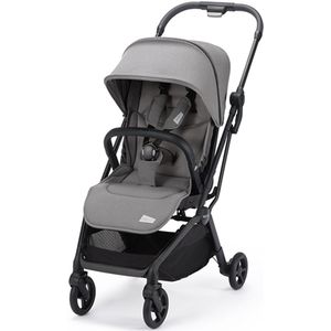 Recaro Lexa Elite - Wandelwagen - compacte lichtgewicht Buggy met omkeerbaar zitje - Prime Silent Grey (geschikt van 0-22kg)