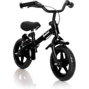 Baninni Loopfiets - Balance Bike - Wheely - Zwart