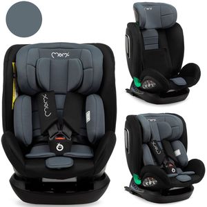 MoMi autostoel Urso i-Size - met isoFix - Zwart (40-150cm)