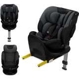 Kinderkraft i-Fix autostoel - i-Size - 360º draaibaar met isoFix - Graphite Black (40-150cm)
