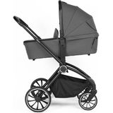 BabyGO Harmony 3in1 - Combi Kinderwagen - Grijs - incl. i-Size autostoel