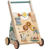 Free2Play by FreeON - Houten Activiteiten Loopwagen - Mijn eerste stapjes - Baby Walker - Looptrainer - Educatief Babyspeelgoed