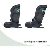 FreeON autostoel Safir i-Size met isoFix LichtGrijs (100 - 150cm)