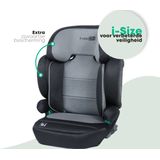 FreeON autostoel Safir i-Size met isoFix LichtGrijs (100 - 150cm)