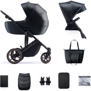 Kinderkraft Kinderwagen - Prime 2 - Venezian Black - (2in1)