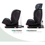 FreeON autostoel Trex I-Size met isoFix Zwart (76 - 142cm)