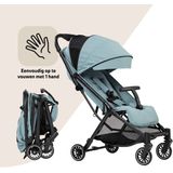 FreeOn Wandelwagen - Compacte lichtgewicht Buggy - Reno - Dusty Green (geschikt van 0-22kg)