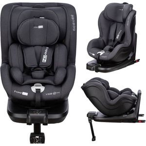 FreeON autostoel Galaxy I-Size met isoFix - Donkergrijs (40 - 105cm)