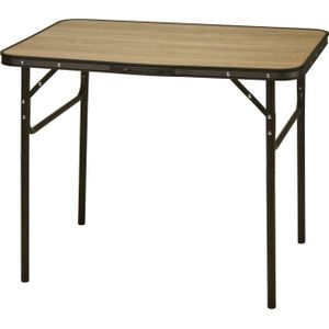 Redcliffs inklapbare campingtafel - 90 x 60 cm - Hout look