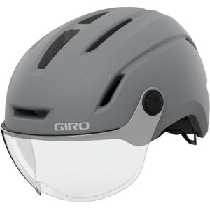 Giro Evoke Led MIPS e-bike helm - Mat Grijs - S