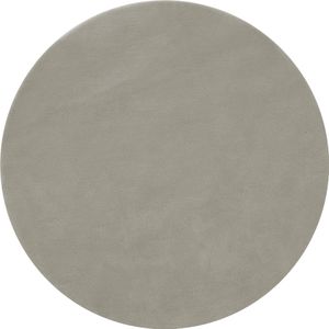 Kortpolig vloerkleed Soft Zone - zandkleur, Ã˜ 120 cm