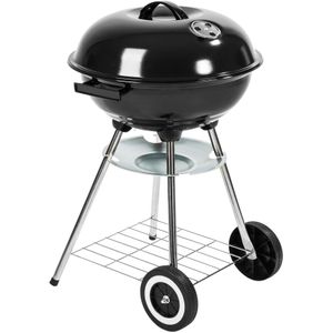 Kogelbarbecue Ã˜ 41,5 cm verzinkt staal - zwart