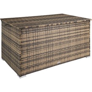 Kussenbox Oslo met aluminium frame 145x82,5x79,5cm - natuur