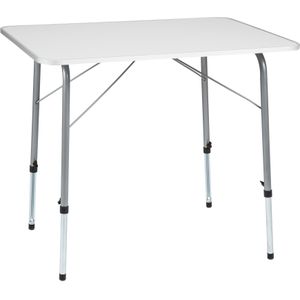 Campingtafel inklapbaar 80x60x68cm - grijs