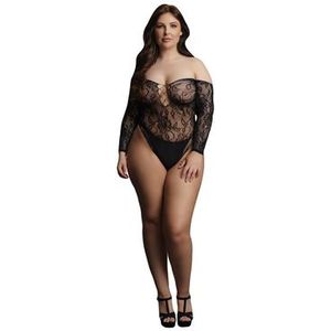 Wonder Strass Bodysuit - Grote Maat