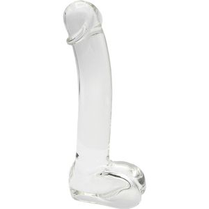 Glazen Dildo Gladde Penis 17 x 3,2 cm