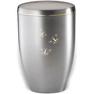 Design Urn Metalic Vlinders (4.8 liter)