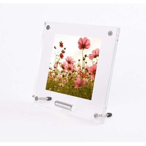Plexiglas Fotolijst met RVS Asbuisje (0.01 liter)