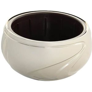 Grote Verbena Design Jardiniere - Zilverkleur