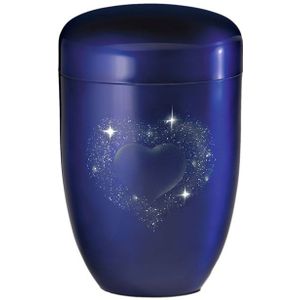Design Urn Flonkerend Hart (4 liter)