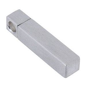Zilveren Ashanger Vierkante Radius