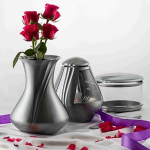 Serena - Grafset - Matzilver - Inclusief Lantaarn en Vaas - Duurzaam